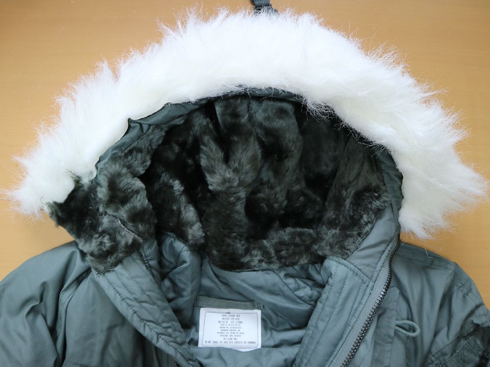 デッドストック 1986年 米軍 実物 N-3B XX-SMALL XXS サイズ U.S.AIR