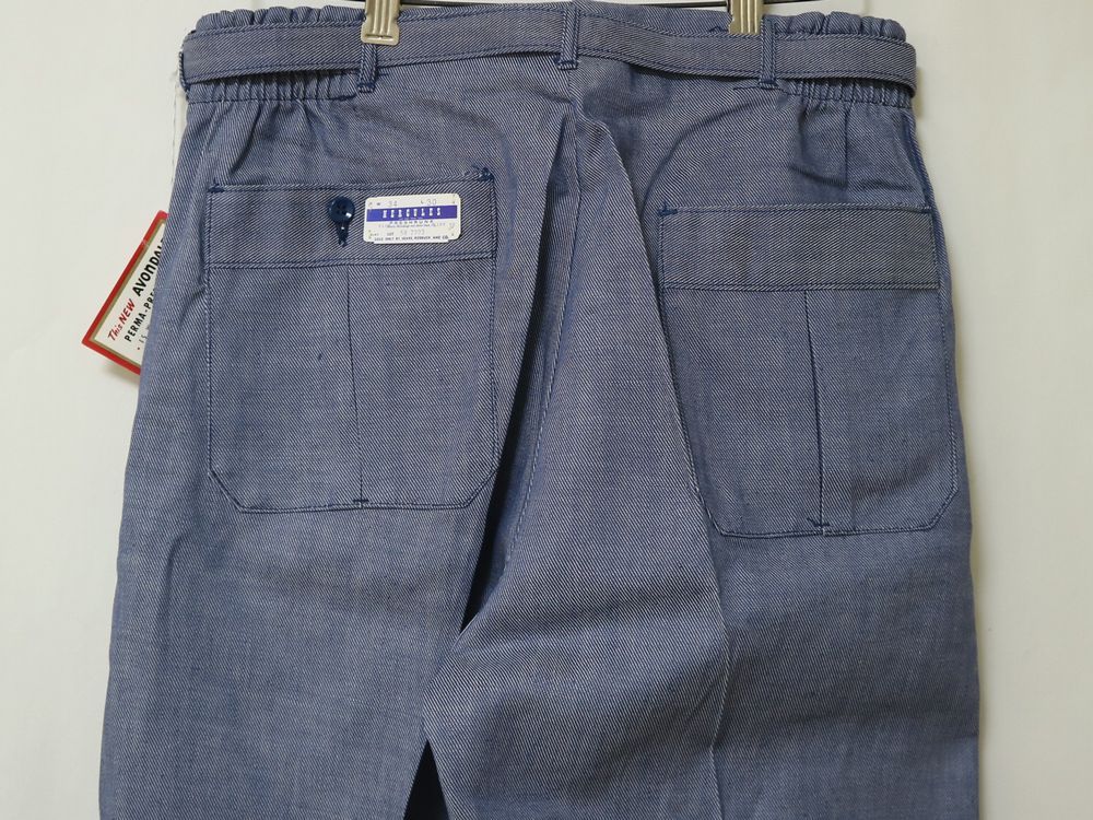 ビンテージ】デッドストック ダック生地 ミリタリー 40s 50s fit=scale