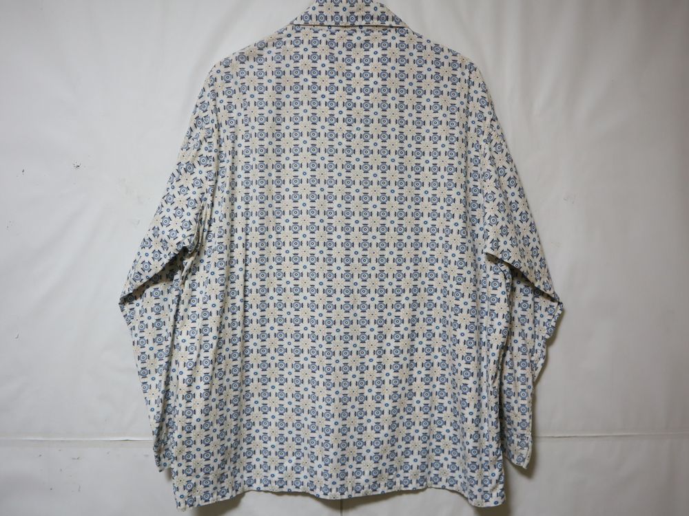 60s USA製 TOWNCRAFT PENNEY'S 小紋柄 エンブレム 紋章 ビンテージ