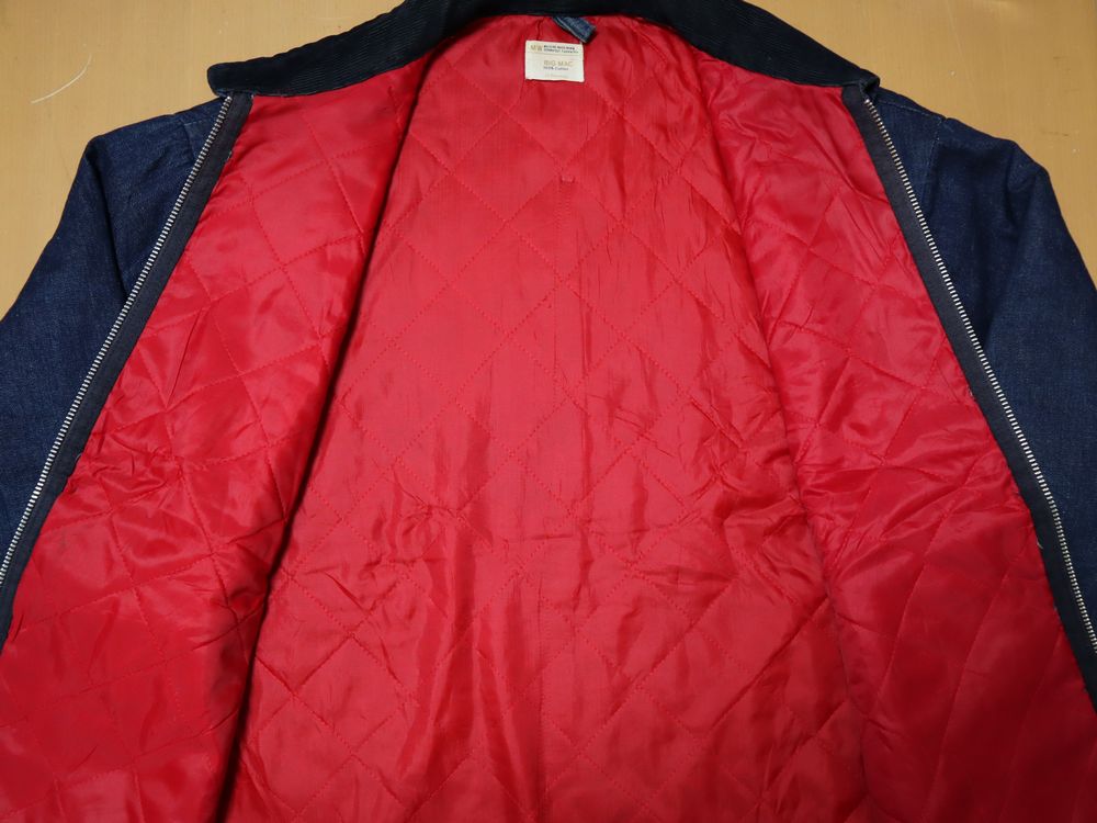 70s USA製 BIG MAC JC Penney ビンテージ デニム ワーク ジップ
