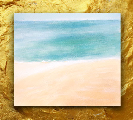 強風の鳥取砂丘|a205|【ギャラリー笑夢】オリジナルアート販売