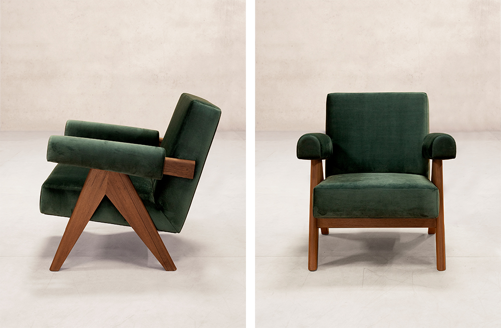 CASA DE | Upholstered Easy Armchair
