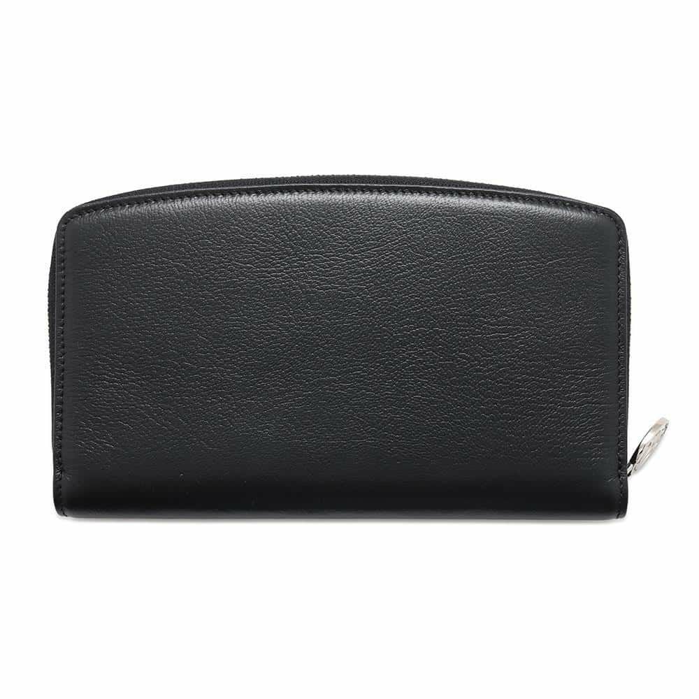 カルティエ 長財布 マルチェロ ラウンドファスナー レザー Cartier 黒