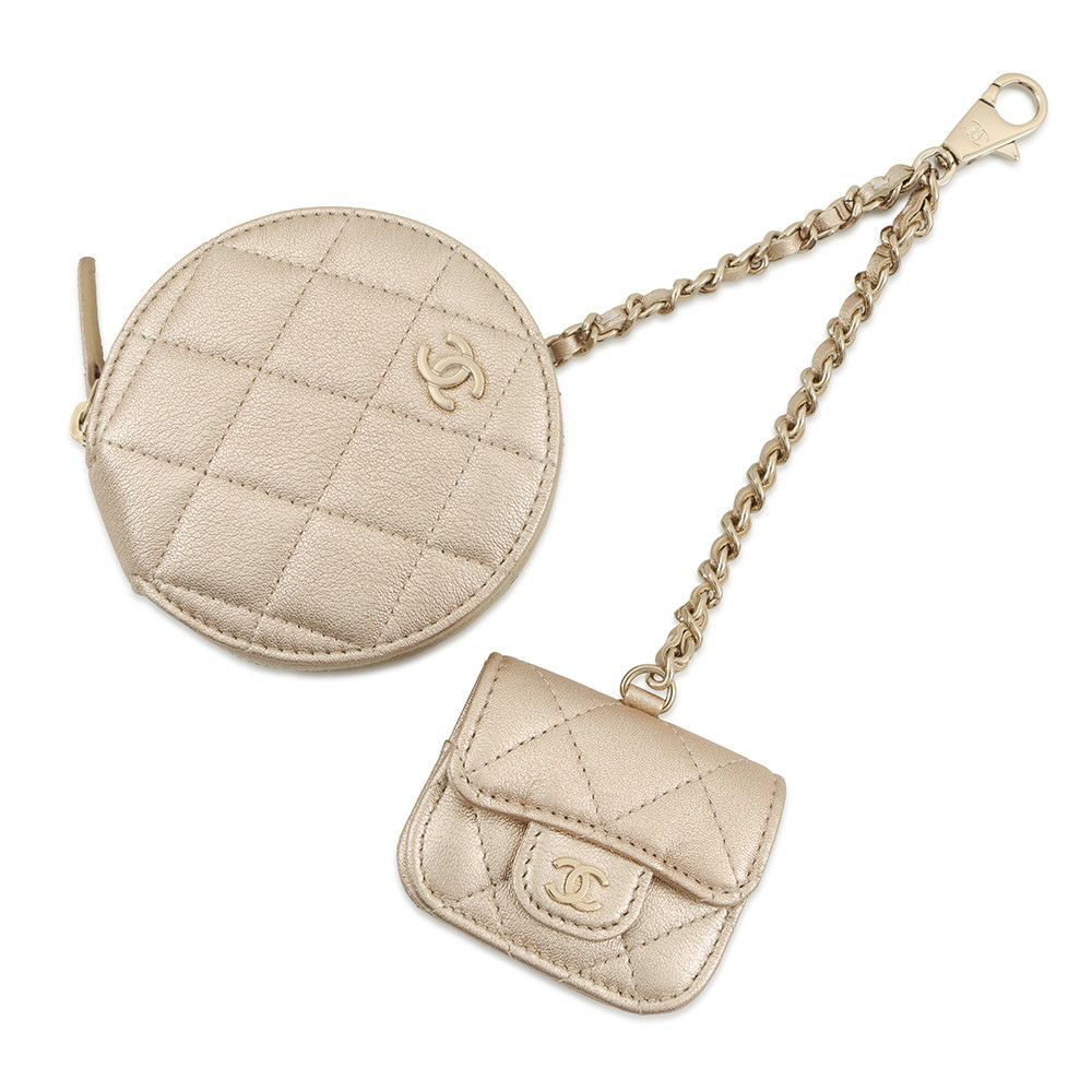 シャネル ノベルティ マトラッセ チェーンベルトバッグ 2023年イヤーズ