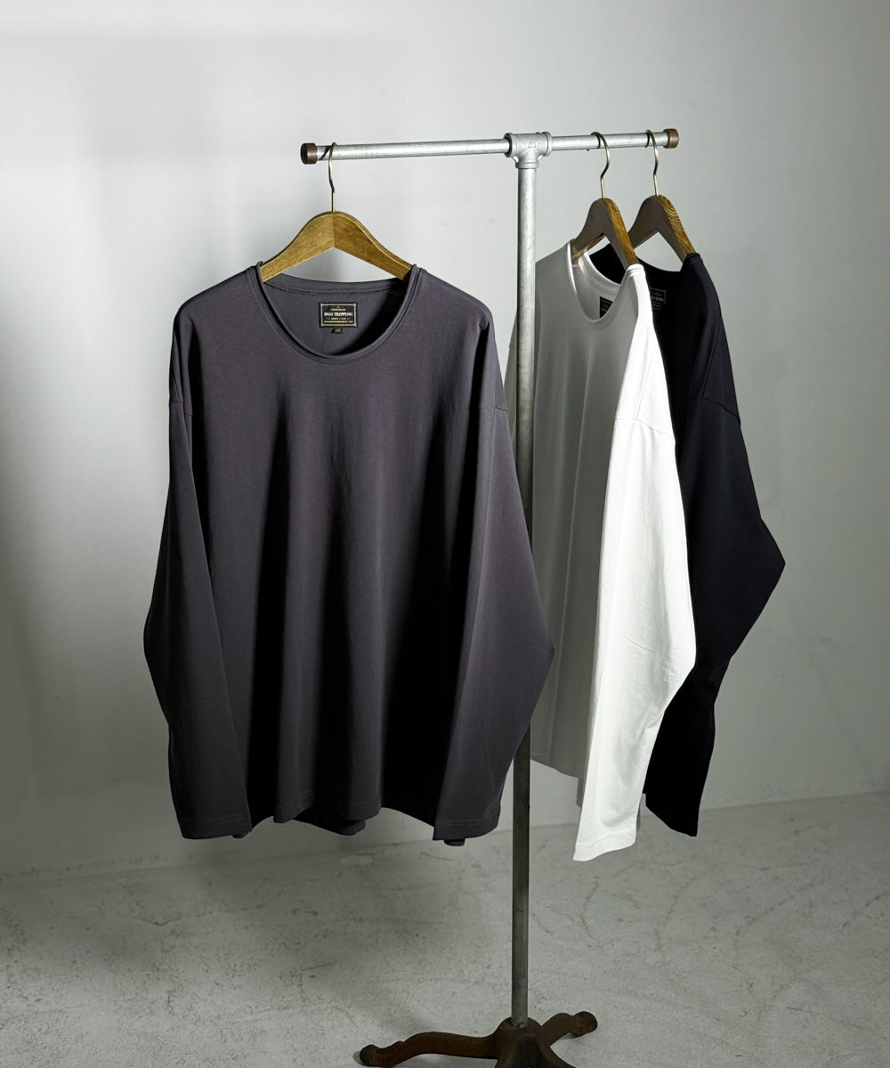 EGO TRIPPING エゴトリッピング / LONGCHILL ロングチル Uネックロン