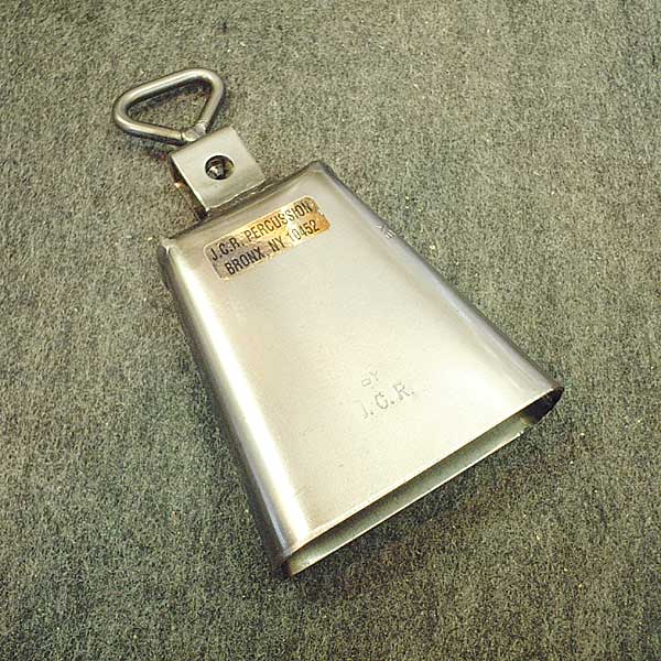 J.C.R. PERCUSSION カウベル　チャチャベル J.C.R.パーカッション J.C.R.Percussion Bronx, NY 10452 カウベル