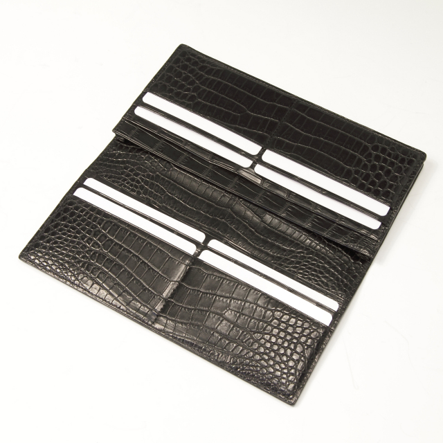 無双長財布（切り目）限定バージョン [HI1300LTD] クロコダイルレザー