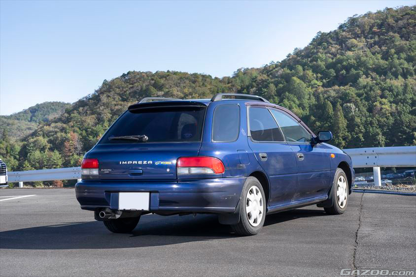 貴重な2桁ナンバー。初代インプレッサ・スポーツワゴン（GF5）に25年