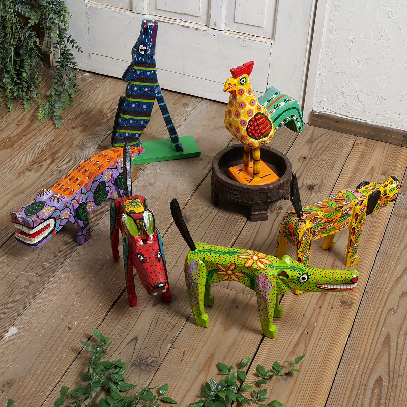 グアテマラアニマル キツネ 大｜マライカ公式通販