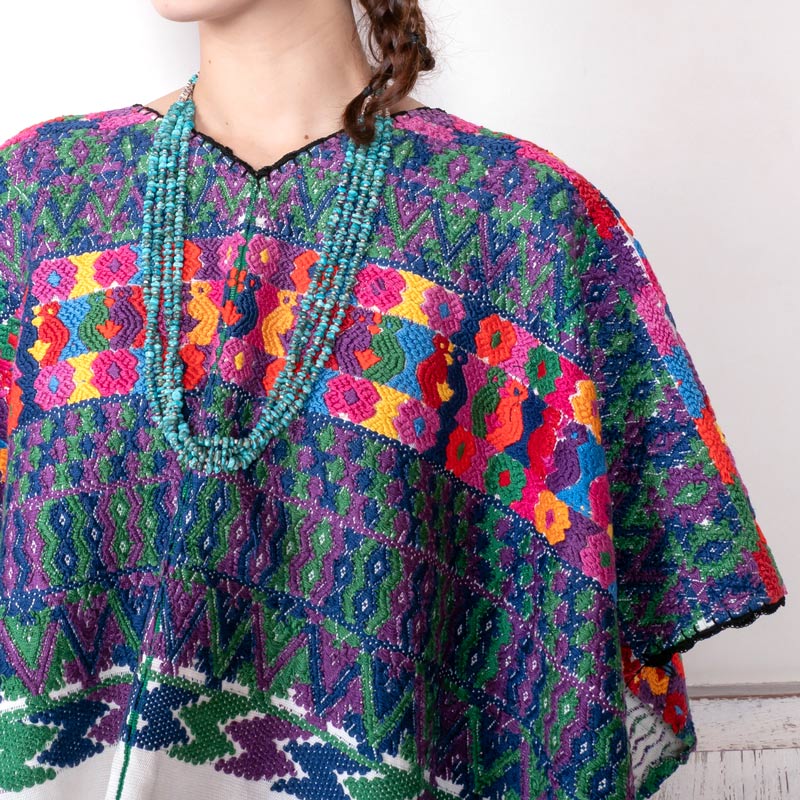 ウィピルポンチョ グアテマラ民族衣装｜マライカ公式通販