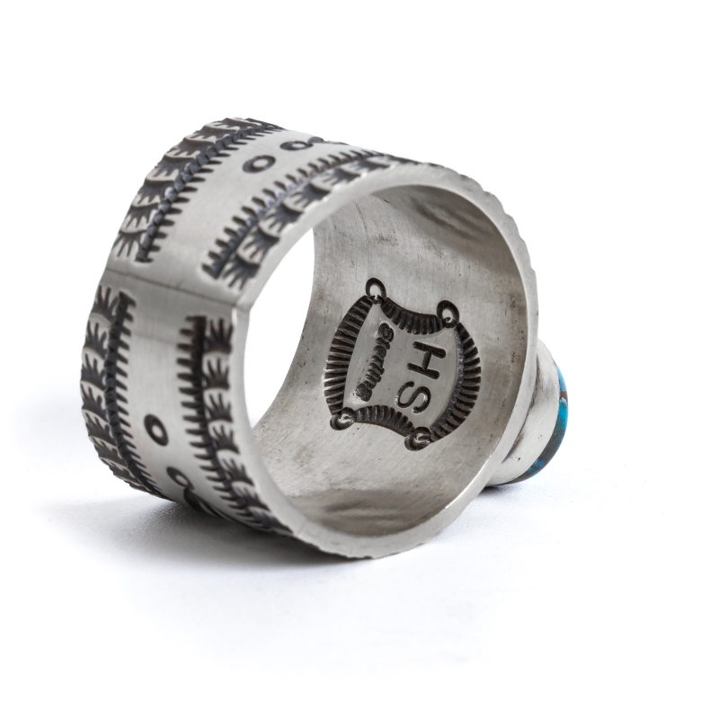 27.5号 ハーマンスミス スタンプワーク パージャン リング｜マライカ