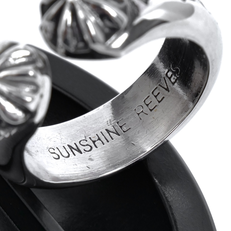 13号 サンシャインリーブス コンチョ×スタンプ リング｜マライカ公式通販