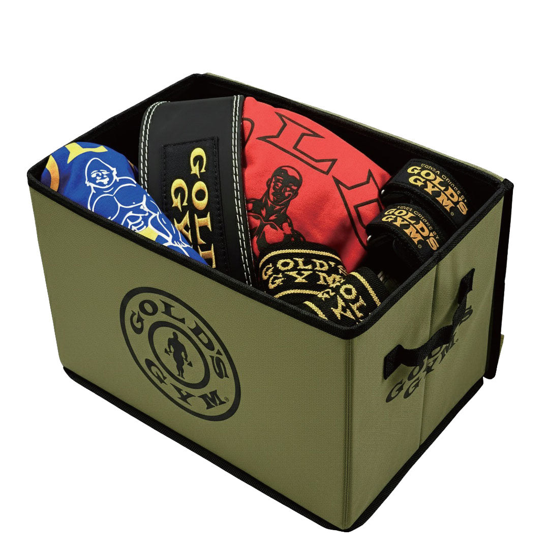 2/9(月)発売｜数量限定】ゴールドジム ストレージボックス（カーキ