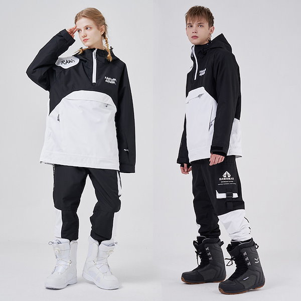 Qoo10] スノーボード ウェア 上下セット メンズ