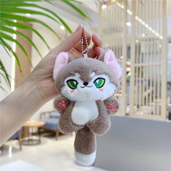 Qoo10] かわいい萌えキツネちゃんチャームぬいぐる