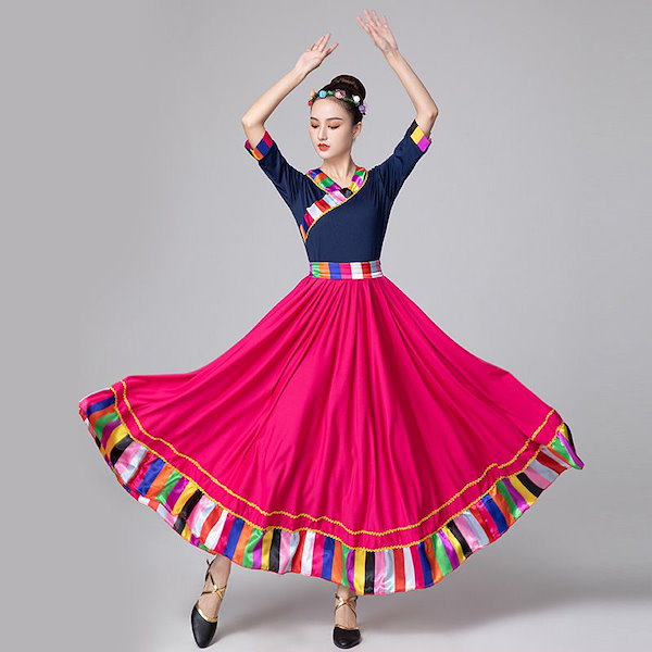 CHACOTT DanceSport ワインレッド セットアップ Mサイズ 社交ダンス