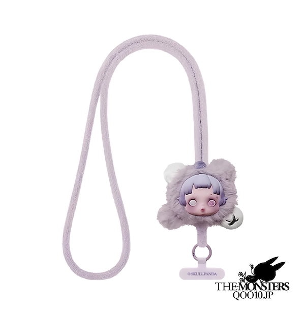 Qoo10] POP MART 携帯ストラップ 不眠らない劇場ぬいぐるみ