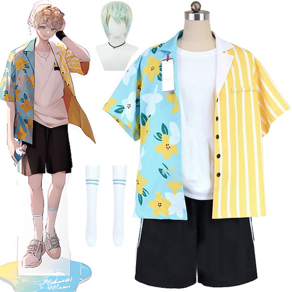 Qoo10] にじさんじ 緋八マナ コスプレ衣装 ひば