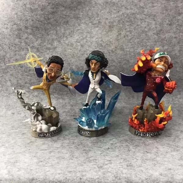 Qoo10] ワンピース海軍三大将青キジ赤犬黄猿 GK