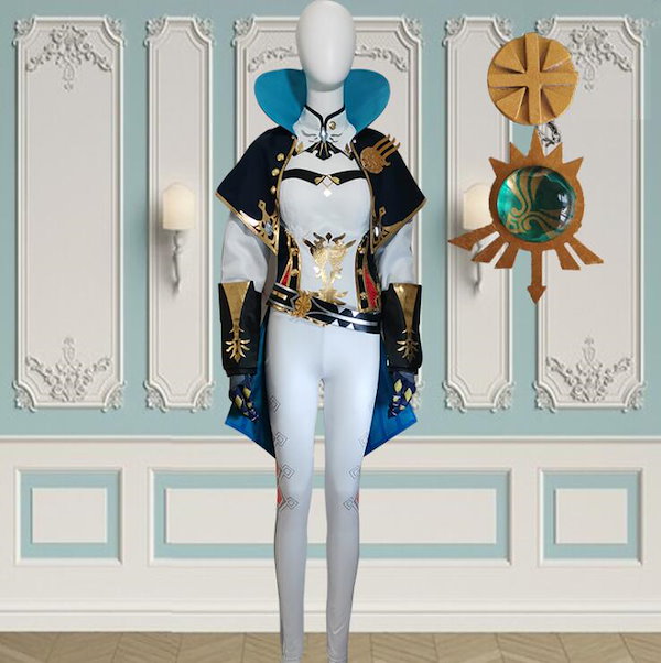 Qoo10] 原神ジン西風騎士団の代理団長 変装 仮装