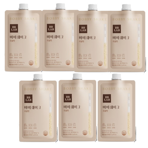 Qoo10] BB LAB バービーシェイク 穀物味 40g, 7p