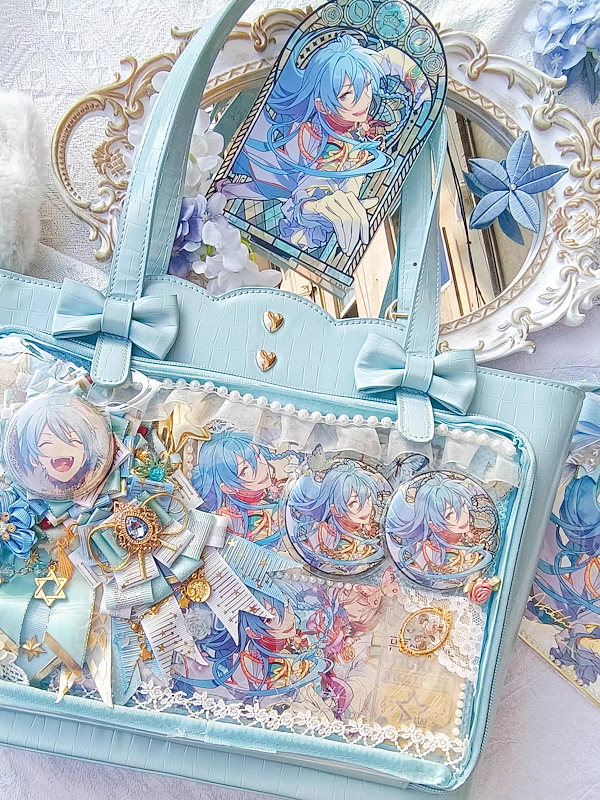 Qoo10] 痛バッグ 58mm 75mm缶バッジ 痛