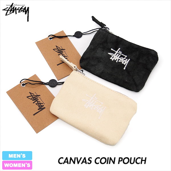 Qoo10] ステューシー ステューシー 小物 キャンバス コインポ