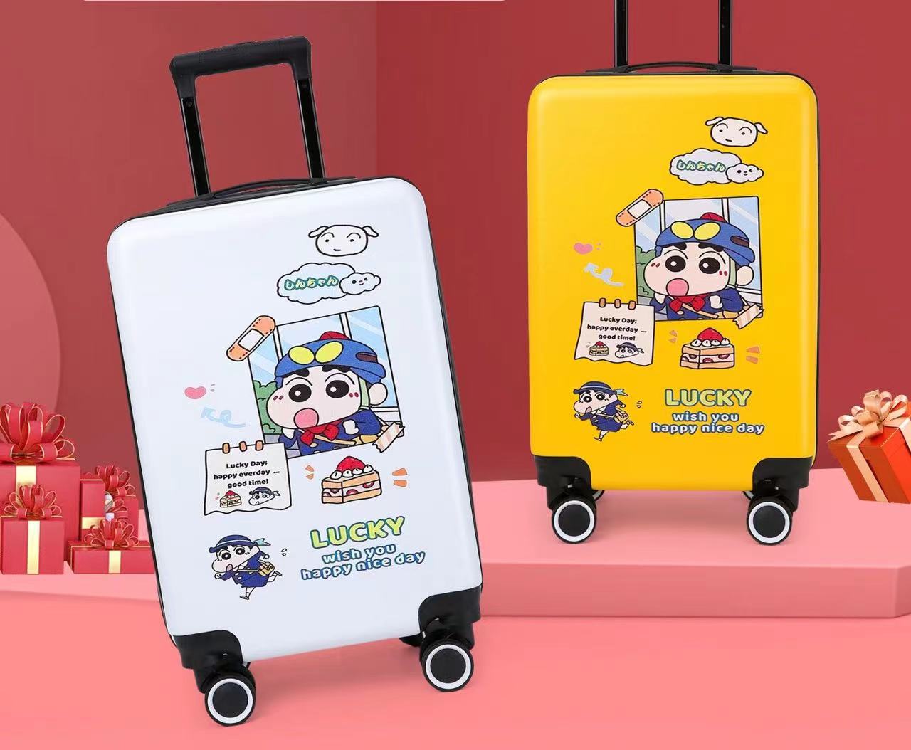 Qoo10] キャリーケースクレヨンしんちゃんキャラク : バッグ・雑貨