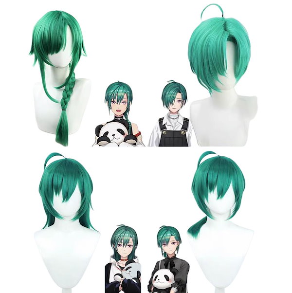 Qoo10] コスプレウィッグ 緑仙 りゅーしぇん V
