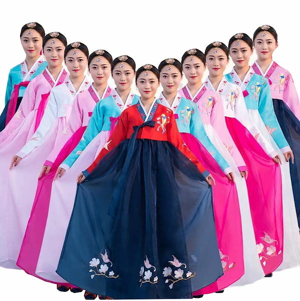 Qoo10] レディース用韓服 韓国民族衣装 チマチョ