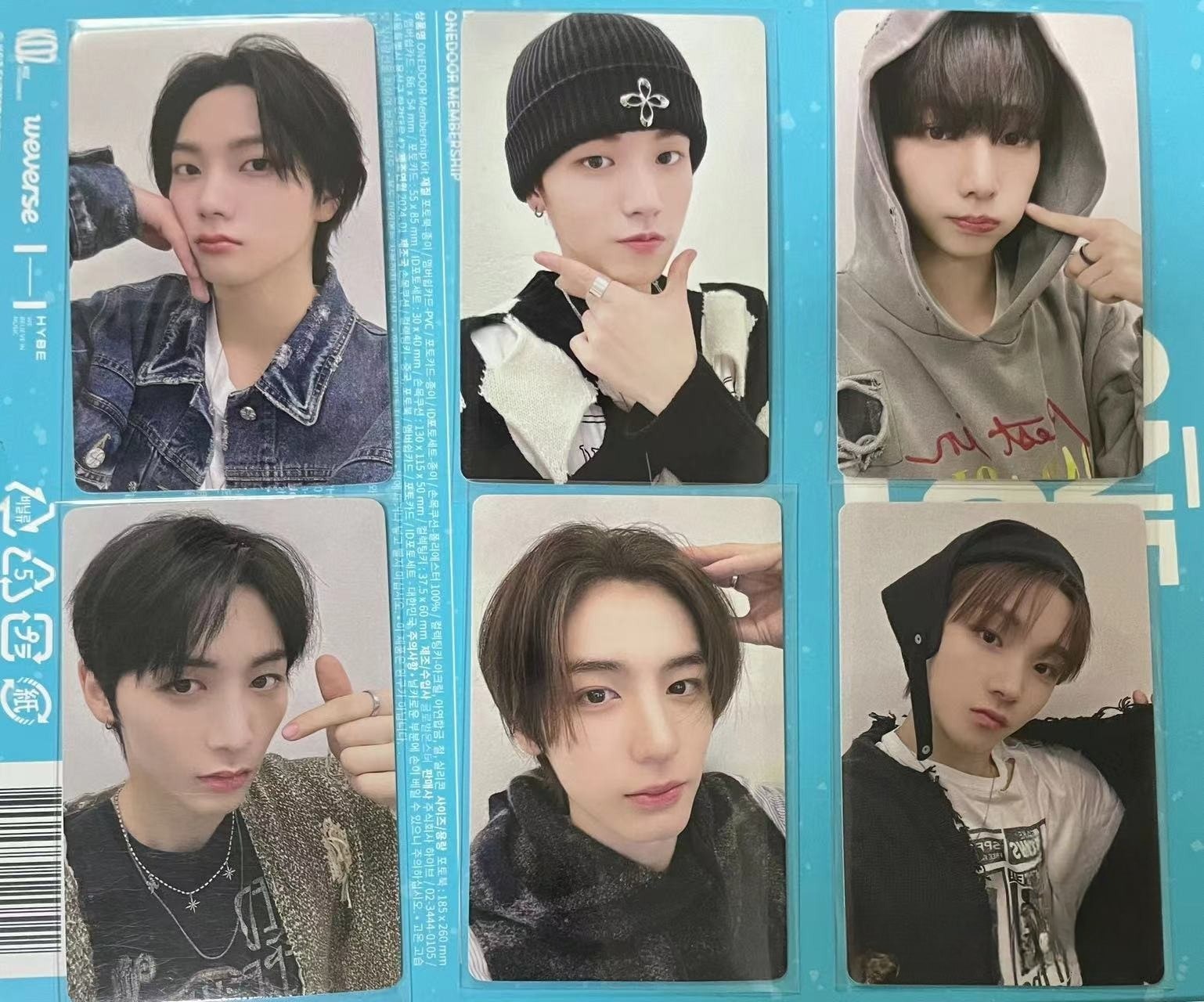 BOYNEXTDOOR The Action一直娱yizhiyuトレカ6枚セット BOYNEXTDOOR The