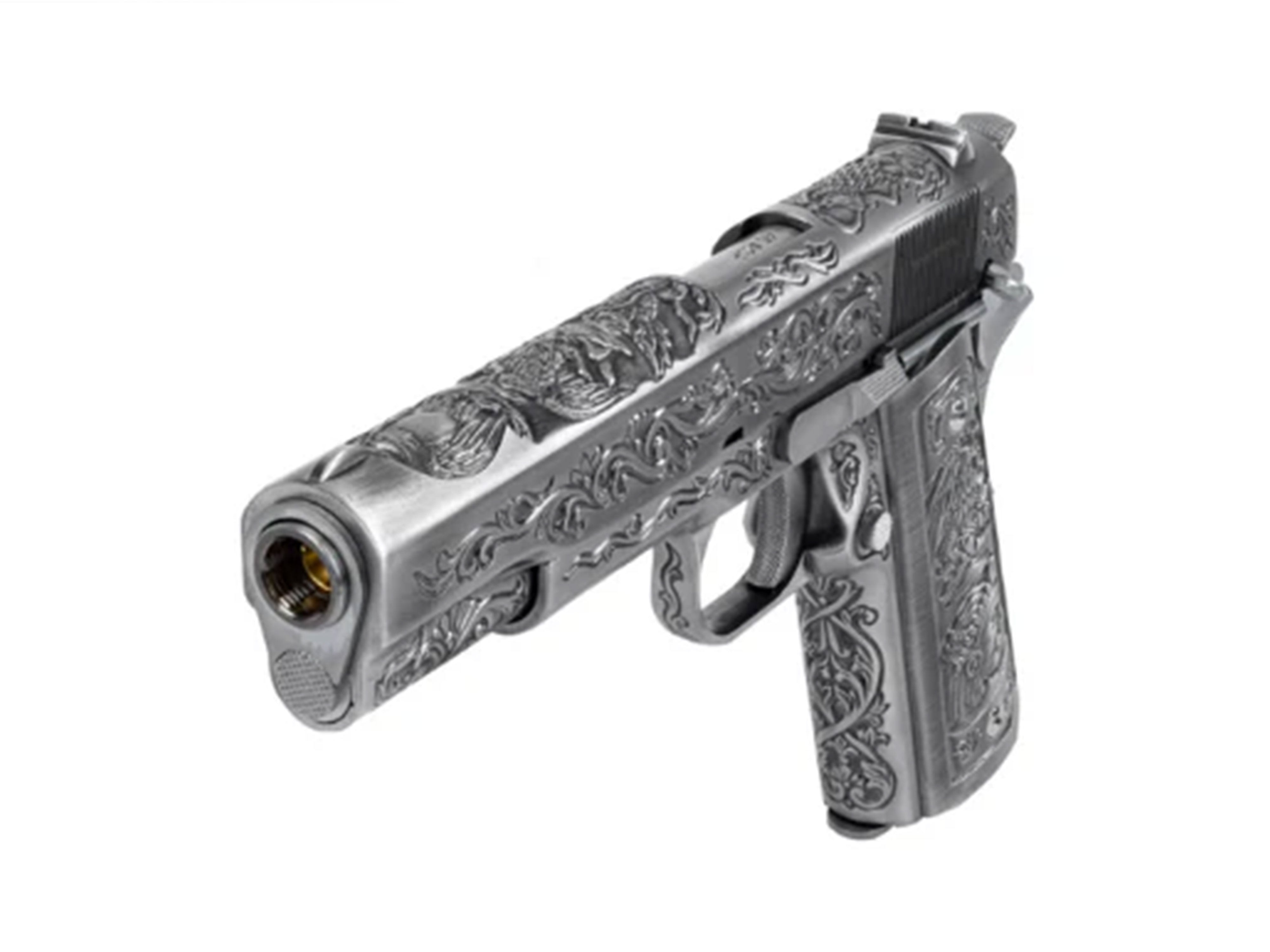 WE 1911 クラシック フローラル パターン ガスブローバック ハンドガン