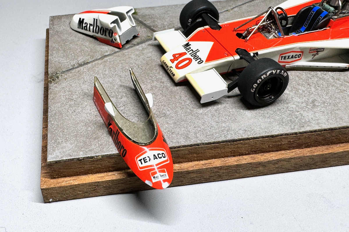 TameoのMclaren M23の修理｜God Dwells in Small Things