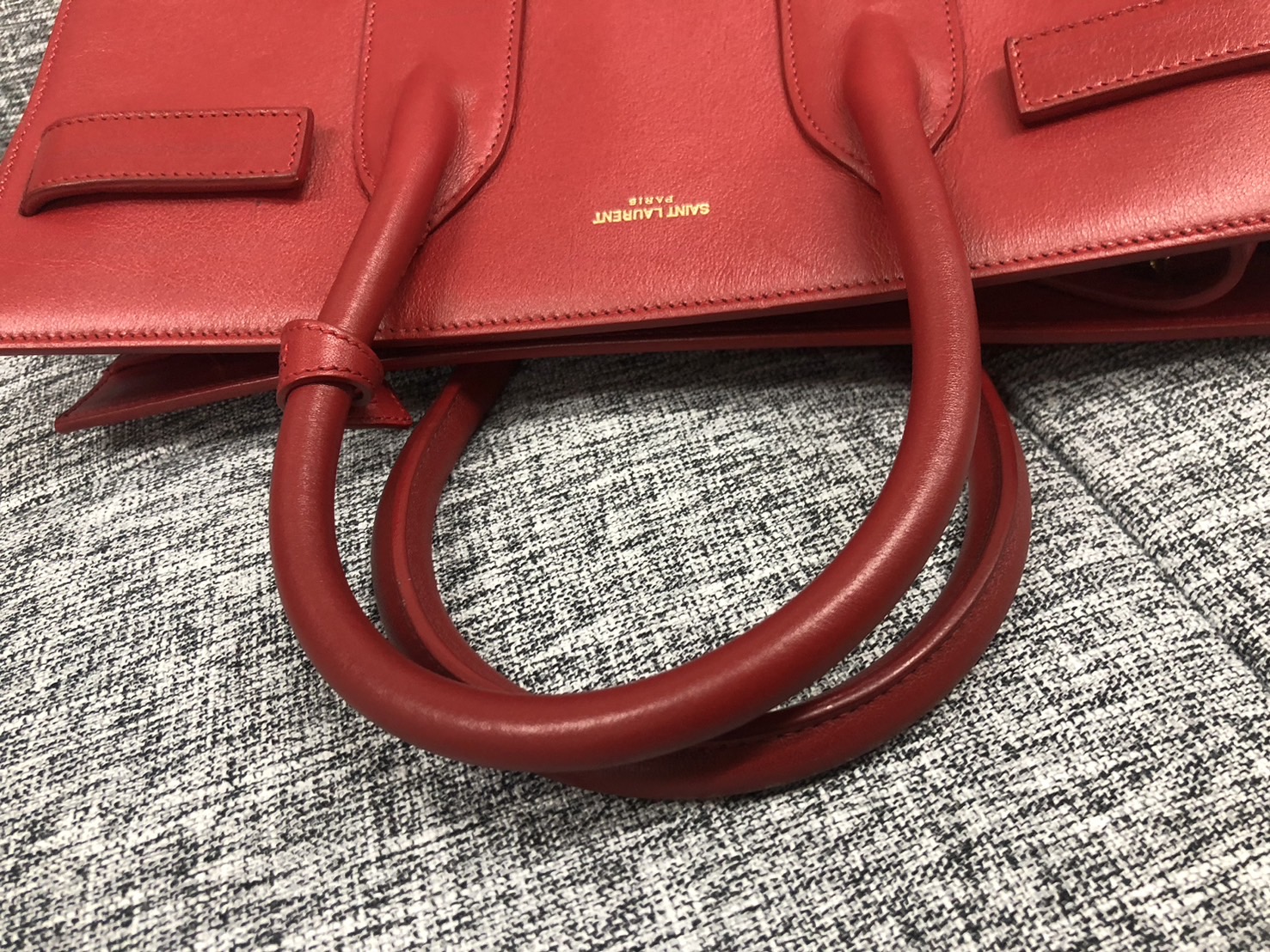 Saint Laurent トートバッグ サック・ド・ジュール レッド – GD shop brand