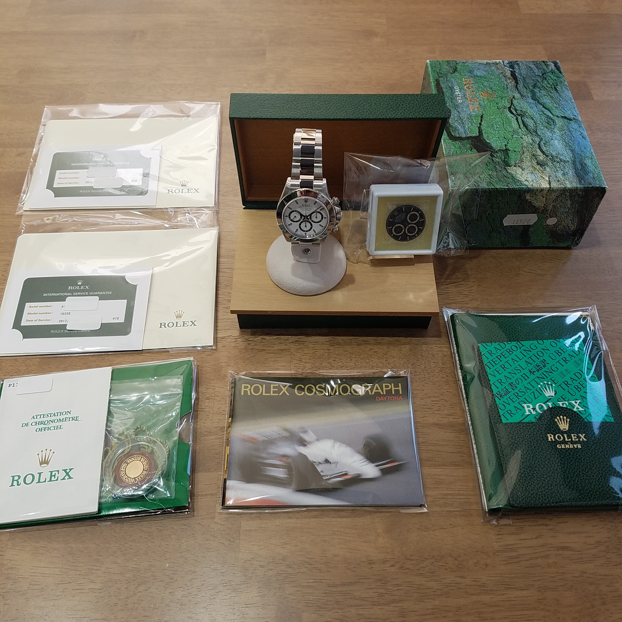 ロレックス デイトナ 16520 P番 白、黒2色文字盤付き - GenTle