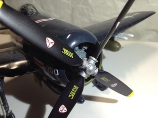 1/32】F8Fベアキャット【モノクローム社】: 筆塗りでミリタリー