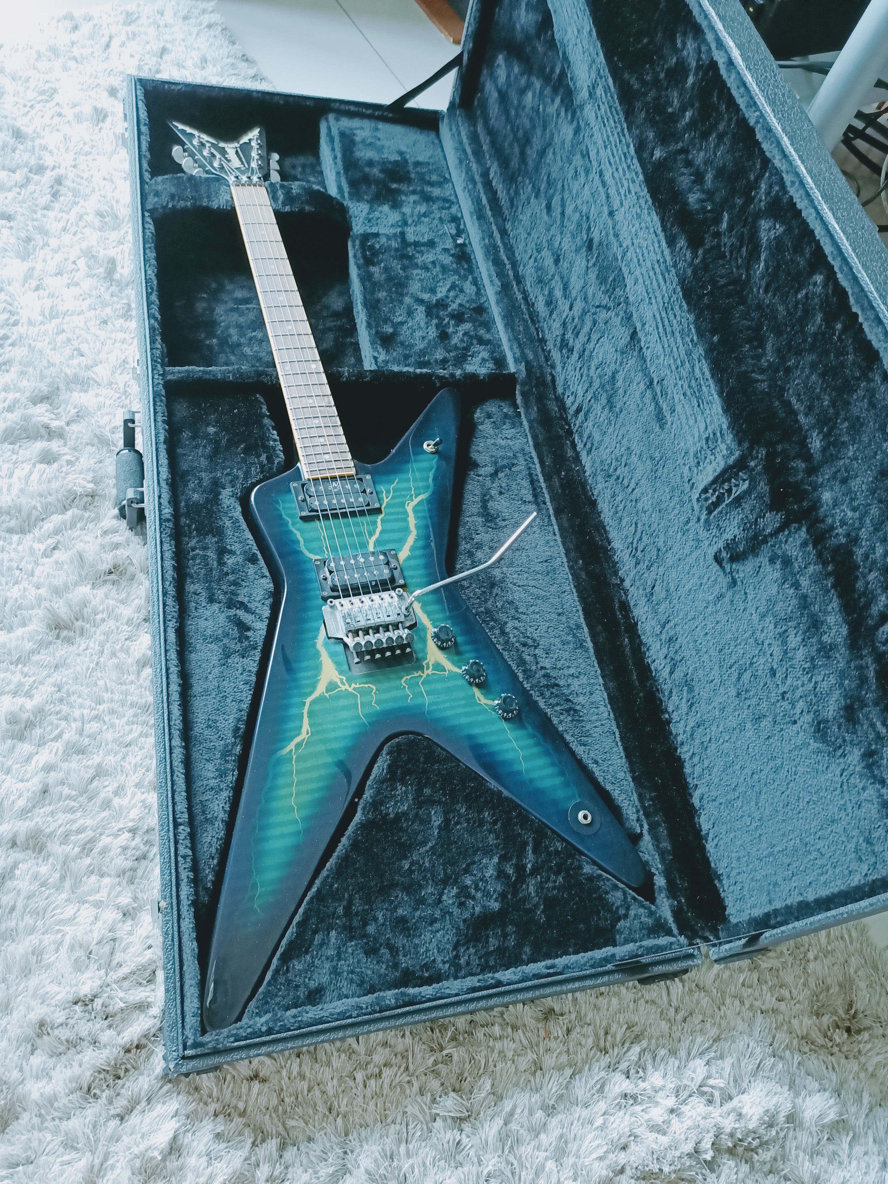 Rare* Washburn Dime 333 Lightning Dimebolt Dimebag Darrell