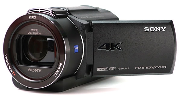 SONY 4K対応ビデオカメラ FDR-AX45 ブラック | カメラのお試し