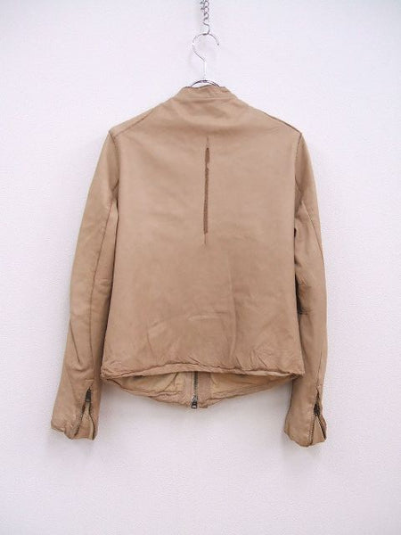 Sisii 牛革 シングルライダース サイズXS ライダースジャケット