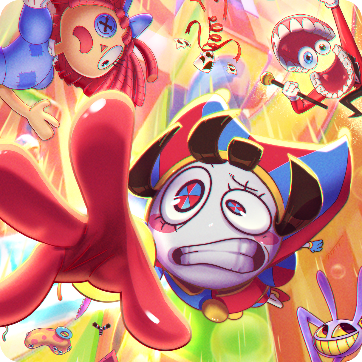 アメイジングデジタルサーカス ポスターA2サイズ – インフォレンズ