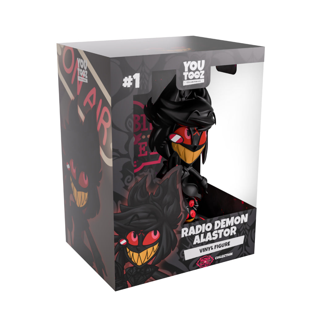 Youtooz Hazbin Hotel フィギュア （ラジオ・デーモン・アラスター