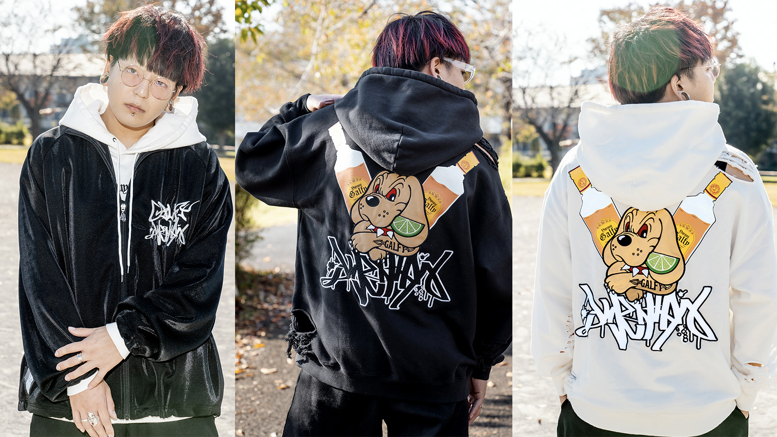 夕闇に誘いし漆黒の天使達 × GALFY × GEKIROCK CLOTHINGのスペシャル