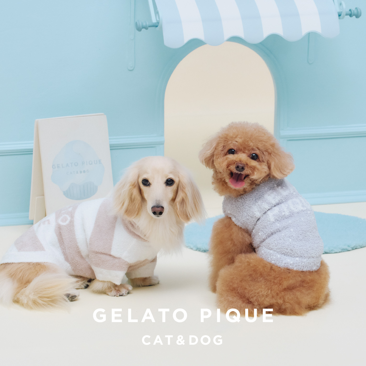 公式】gelato pique CAT & DOG（ジェラート ピケ キャット&ドッグ