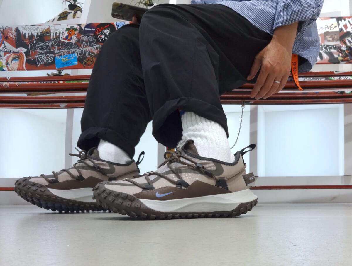 機能美あふれるデザインの「ナイキ ACG マウンテン フライ LOW SE