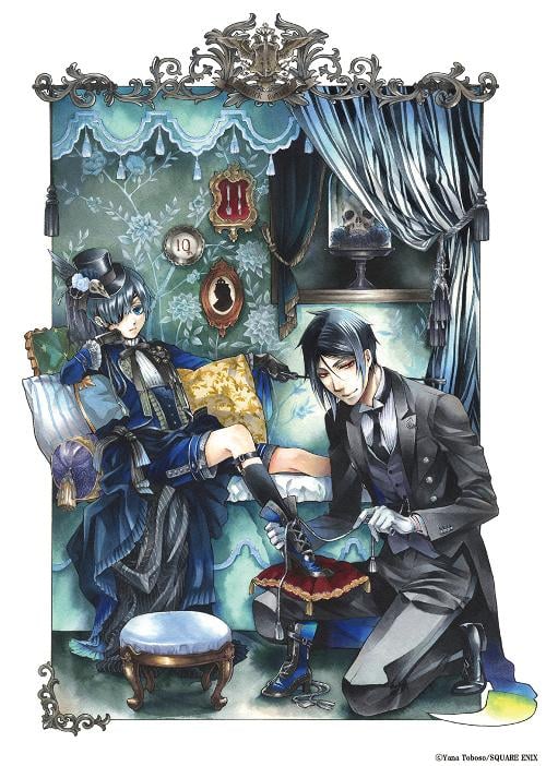 デビュー10周年を記念した初の原画展「黒執事原画展～枢やなの世界