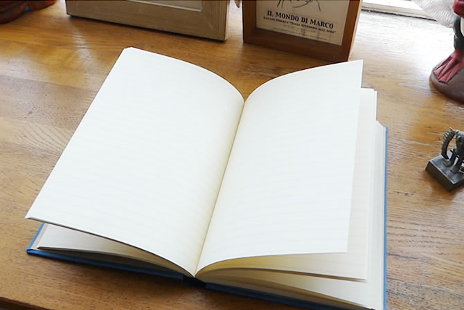 思い出のマーニー』でマーニーが使っていた日記帳を買ってきた