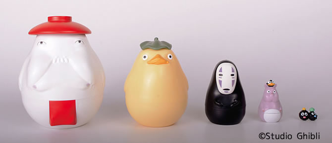 千と千尋の神隠し』グッズからマトリョーシカ人形が登場！ | スタジオ