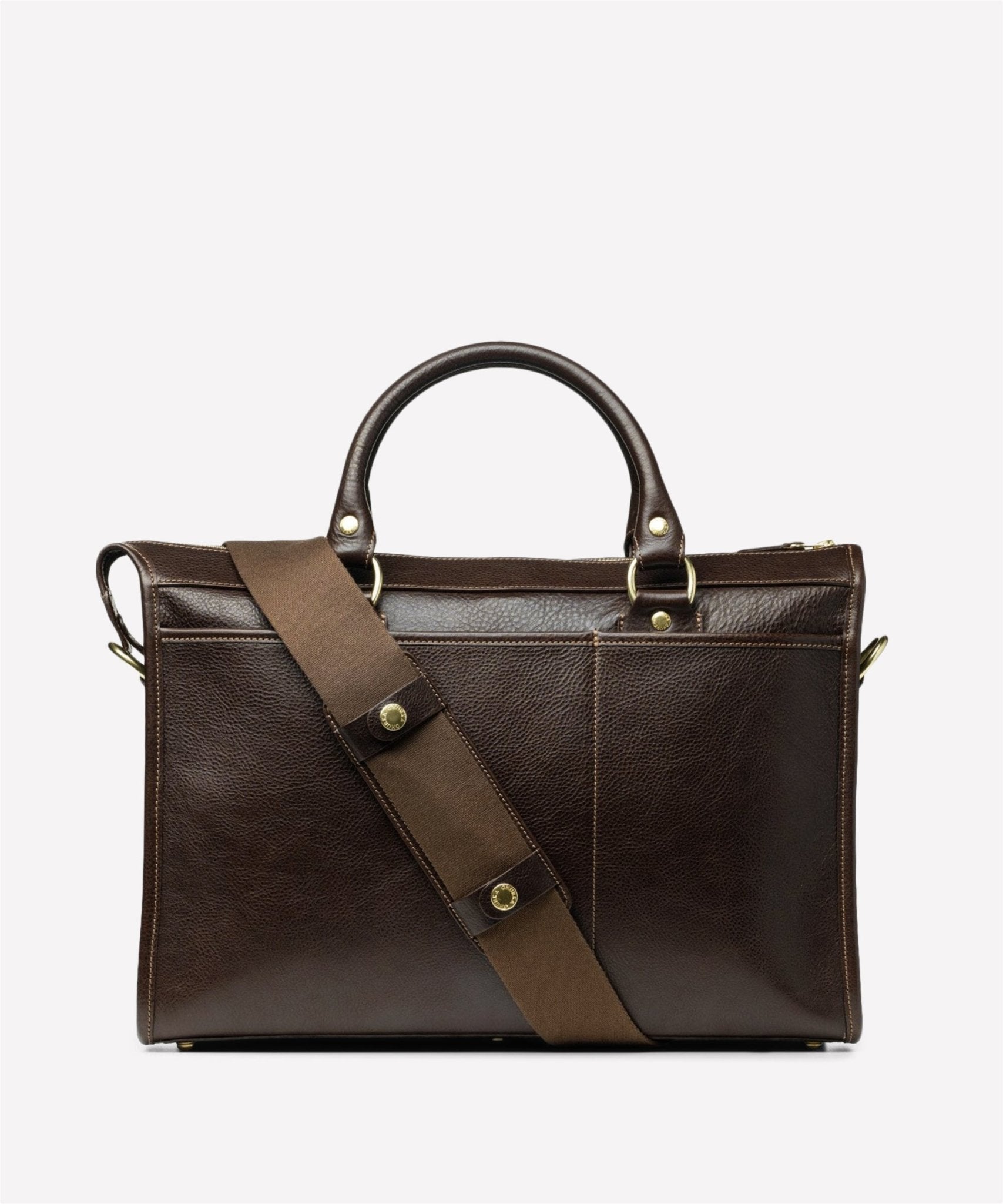 Examiner No. 5 | Vintage Walnut Leather Briefcase | Iconic Ghurka