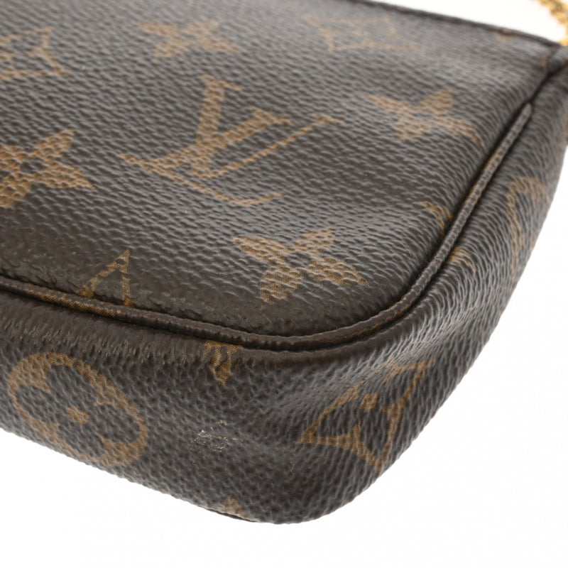 ルイヴィトンミニ ポシェット アクセソワール 14145 ブラウン