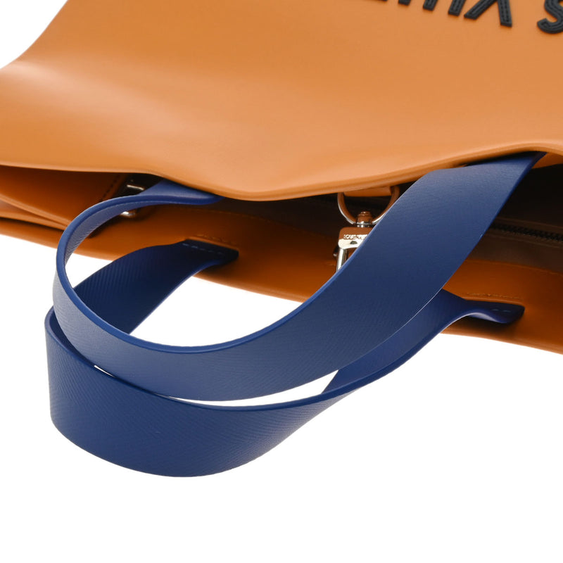 ルイヴィトンショッパーバッグ MM 53446 サフラン レディース レザー